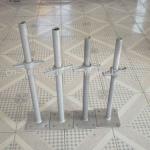 EN 74 Europe Standard , Australia Standard scaffolding base jack Screw jack base, hot dip galvanizied-Solid 34*600mm