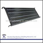Galvanized metal walk board with hook for building scaffolding system-KH-SW-500-011