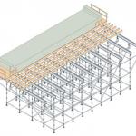Cuplock Scaffolding For Support Structure-