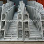 Painted galvanized, coated Frame Scaffolding-CAZ-F012