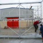 Galvanized European Layher frame Scaffolding with high strength and safety-