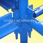 Painted kwikstage scaffolding-