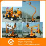 Rent outdoor use articulated trailer boom lift-SAB-D14