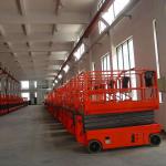 Mobile scissor lift scaffolding-SJY