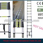 3.8m/12.5ft 13 steps EN131 aluminum telescopic ladder-TL-00014