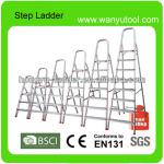 Aluminum portable household 3-8 step ladder WYAL-1015-WYAL-1015