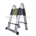 Muti-function Aluminium telescopic ladder 2.5+2.5m/ folding ladder-8005