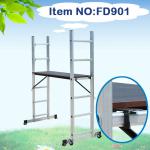 FD901 Aluminium Ladder Set Telescopic ladder/3 position telescopic ladder/telescopic ladder with joint-FD901