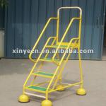2012 new movable steel mobile safety step ladders-MS-4