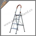 Aluminum Foldable 4-Step D-Shape Household Ladder-D02