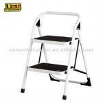 Double Step Caravan Ladder with Rubber Anti-slip Feet and Handrail-