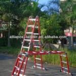 Colored Scaffolding Aluminum Ladders with 12 steps-AL-5120-2