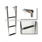 2013 telescopic stainless steel ladders-3 Steps telescopic stainless steel ladders