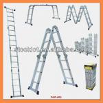 aluminum multi-purpose folding ladder liquidation-01-7704
