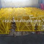 Yellow powder coated adjustable frame/trestle-JC-AF