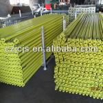 Yellow powder coated ringlock scaffold ledger-JCSF-RS001