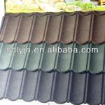colorful stone coated metal roof tile BACK GREEN /Classical tile-Classical tile