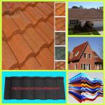 Simple install roman stone coated metal roof tiles-Roman