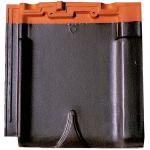 Japanese glazed clay roofing tile Flat type ( CERAM F2 Brown color )-F2 S-PRO ( Brown color )