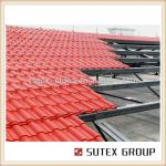 synthetic resin roof tile-