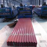 Corrugated roofing sheet/0.45mm painted building EG roofing tile/900mm PPGI metal roofing after corrugating-0.14 mm-0.3mm