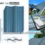 Waterproof black clay roof tile-JLS-RF001