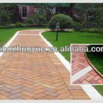 Garden clay paving brick-