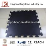 Waste Tyre Rubber Floor Pavers with interlocking-KM104 rubber matting