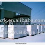 Sand aerated block plant for India annual capacity 30000- 300000M3-