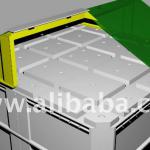 FLOOD WATERPROOFED BUILDING BLOCK INSULATED AND UNSEEKABLE-PE BLOCK