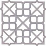 Blocks, Grille GRC/GFRC Glass Fibre Reinforced comcrete-Modern Flower