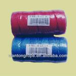 225 feet #18 Red &amp; Blue Multifilament Twisted Polypropylene Mason&#39;s Twine-TWISTED ROPE