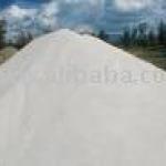 white silica sand-
