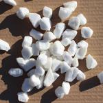 Thasos Snow White Stone Chippings-