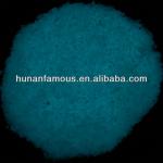 aqua blue photoluminescent aggregate and sands-