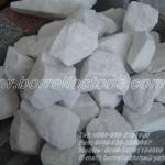 Crushed White Marble Gravel Stone-Crushed Gravel Stone