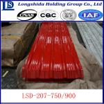 Corrugated steel roofing sheet-LDR-190-750/900
