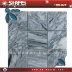 8mm thickness flooring tiles--marble Mosaic Tiles/Mosaic Glass Tiles-SFCS05-G