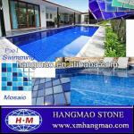 Swimming Pool Glass Mosaic-XMHM--M071901