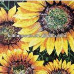 sicis sun flower mural tile mosaic-SI568