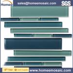 Glass and marble stone mixed premium mosaics tile-AM62-B