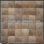 Unique design natural coconut shell mosaic for wall decoration-