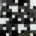FW004 Mix size Modern Crystal Glass Mosaic Tile-FW004