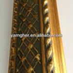 hot sale plaster decorative cheap gesso gold foil wood painting frames moulding-ZH080900104
