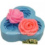 F0103 new designed silicone resin craft moulds for Christmas-mini molds
