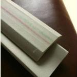 Paper faced gypsum cornice-