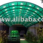 Fiberglass Sheds, Car Porch, Canopies-FRP-shed