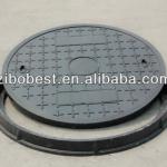 EN124 700mm B125 Round BMC composite Manhole covers-S-70B