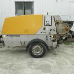 Putzmeister P 715 small Trailer Concrete pump-P 715 TD