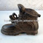 Cast Iron Boot Wedge To Fit Under The Door Metal Door Stop-